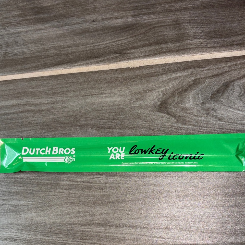 Dutch Bros Straws